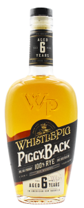 Whistle Pig 6 Year Old PiggyBack 100% Canadian Rye Whiskey