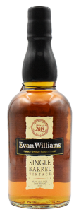 2015 Evan Williams Single Barrel Kentucky Straight Bourbon Whiskey