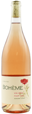 2020 Bohème Vin Gris Sonoma Coast Pinot Noir Rosé (Was $26)