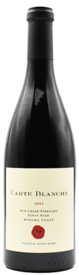 2021 Carte Blanche Sun Chase Vineyard Petaluma Gap Pinot Noir