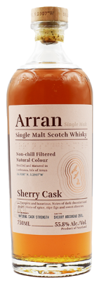 Arran Sherry Cask Cask Strength Single Malt Scotch Whisky