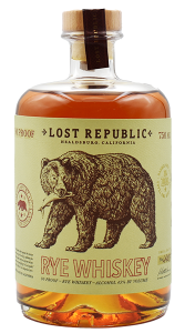 Lost Republic Straight Rye Whiskey