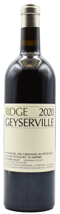 2020 Ridge Vineyards Geyserville Alexander Valley Zinfandel