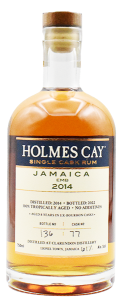 2014 Clarendon Distillery EMB 8 Year Old Holmes Cay Single Ex-Bourbon Cask Jamaica Rum