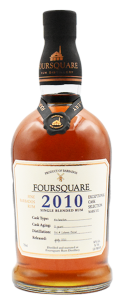 2010 Foursquare 12 Year Old Exceptional Cask Selection Mark XXI Single Blended Barbados Rum
