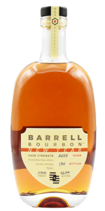 Barrell Craft Spirits New Year 2023 Limited Edition Small Batch Cask Strength Blend of Straight Bourbon Whiskey