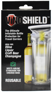 Vino Shield Inflatable Wine Protector Carrier