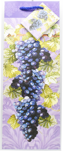 Fruit Of The Vine Purple Gift Bag