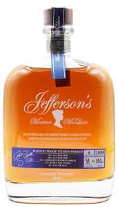 Jefferson's Marian McLain Limited Edition Blend of Straight Bourbon Whiskeys