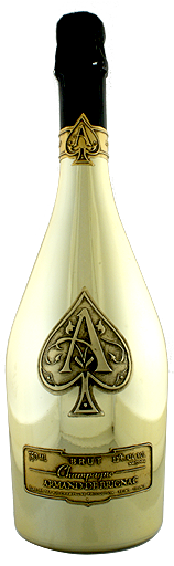 Armand de Brignac Ace of Spades Brut Gold Champagne (Velvet Bag)