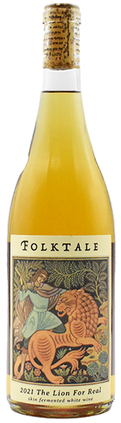 2021 Folktale The Lion For Real Skin Fermented Monterey County White Wine (Orange Wine)